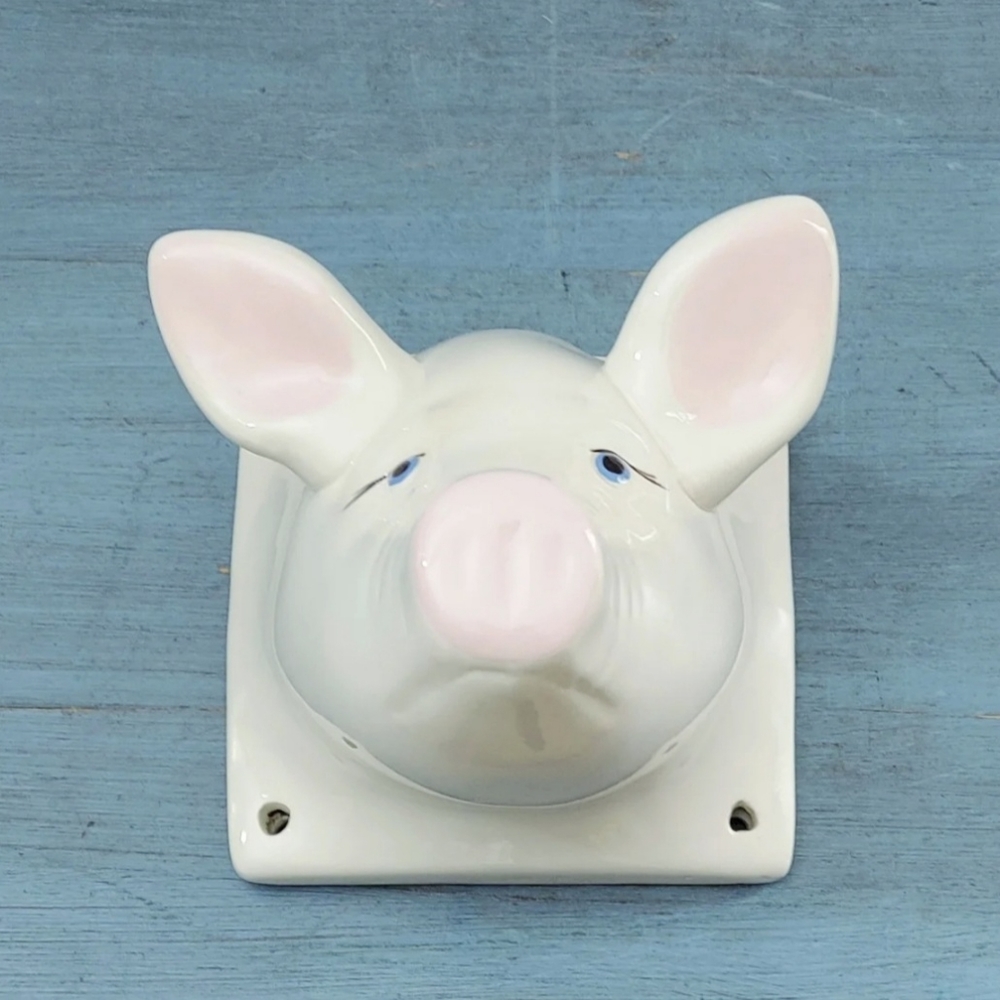 Vintage Ceramic Pig Bust - Picture 7 of 7